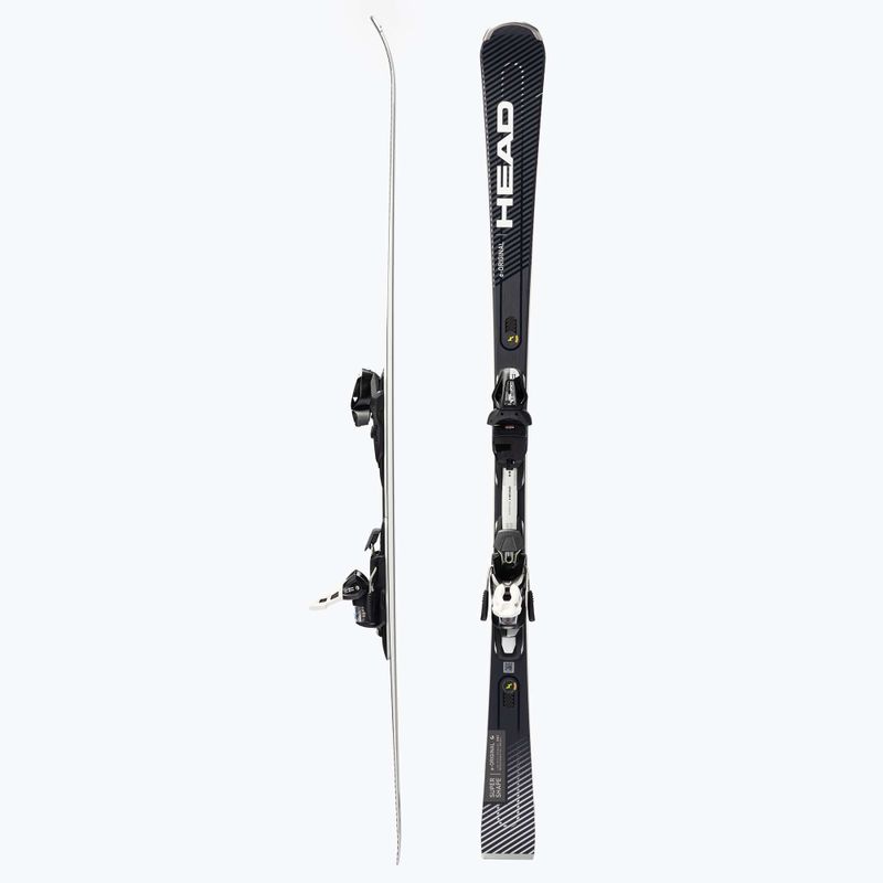 HEAD Supershape E-Original SW SF-PR + PRD 12 black 313390/100832 zjazdové lyže 2