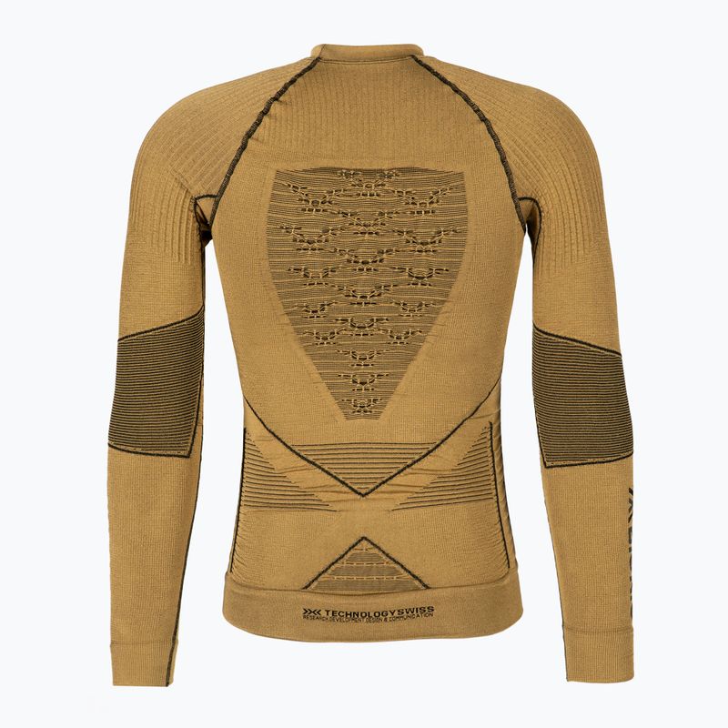 Termoaktívna pánska mikina X-Bionic Radiactor 4.0 gold/black 2