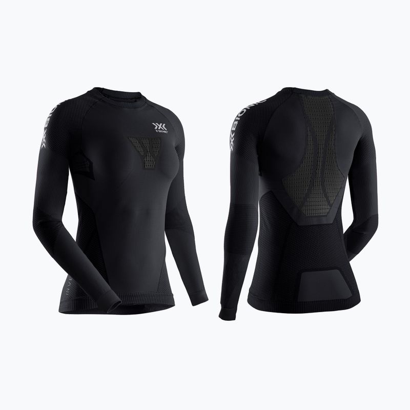 Dámska termoakčná mikina X-Bionic Invent 4.0 Run Speed black/charcoal 7