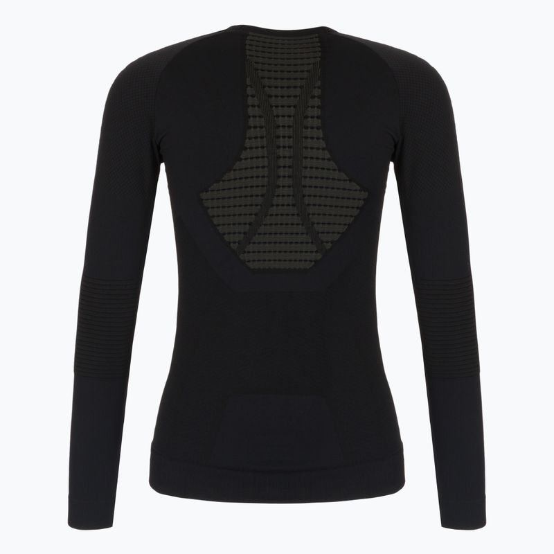 Dámska termoakčná mikina X-Bionic Invent 4.0 Run Speed black/charcoal 2