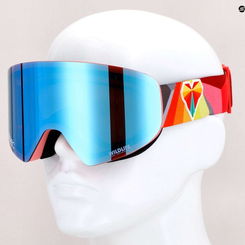 VonZipper Encore ružové okuliare na snowboard AZYTG00114 9