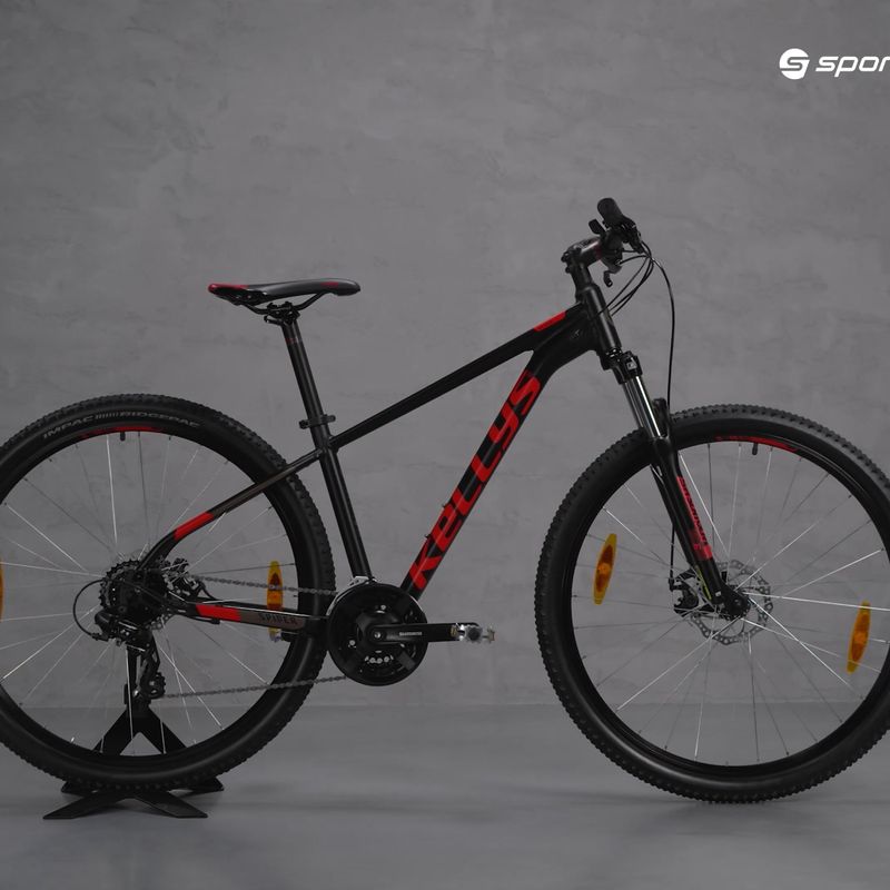 Horský bicykel Kellys Spider 3 29" čierny 16