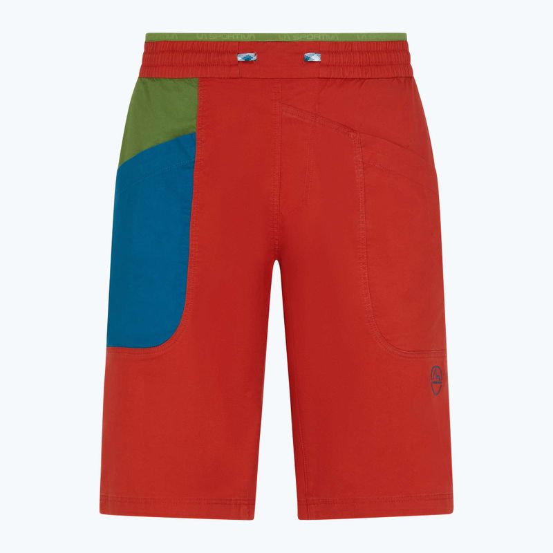 Pánske lezecké šortky La Sportiva Bleauser červené N62313718 5