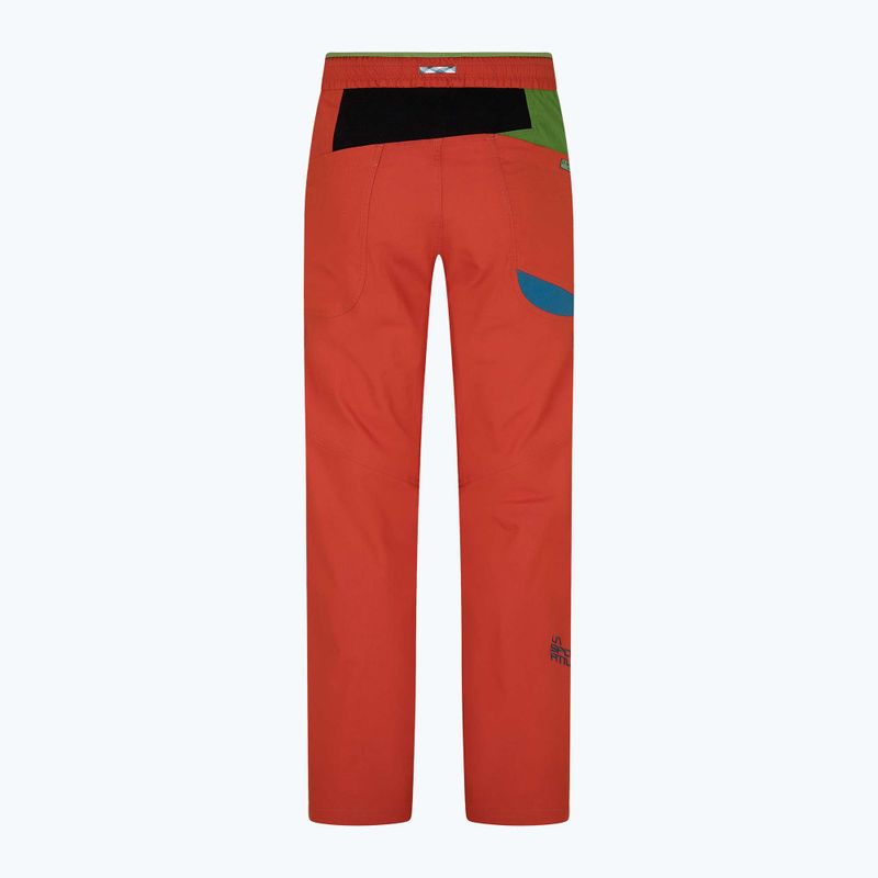La Sportiva pánske lezecké nohavice Fuente red N69313718 7