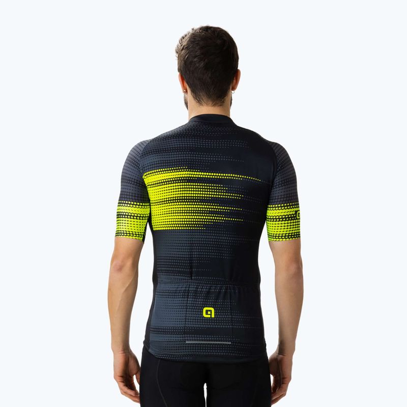 Pánsky cyklistický dres Alé Turbo čierny L22130401 2