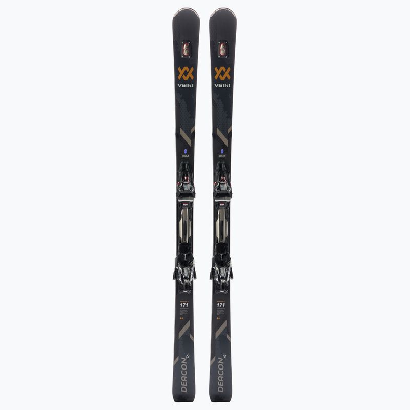 Zjazdové lyže Völkl Deacon 76 + rMotion2 12 GW black 120121/6877T1.VB