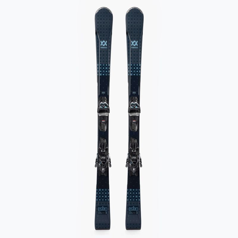 Dámske zjazdové lyže Völkl FLAIR 76 + VMotion 10 GW Lady navy blue 121301/6562V1.VB