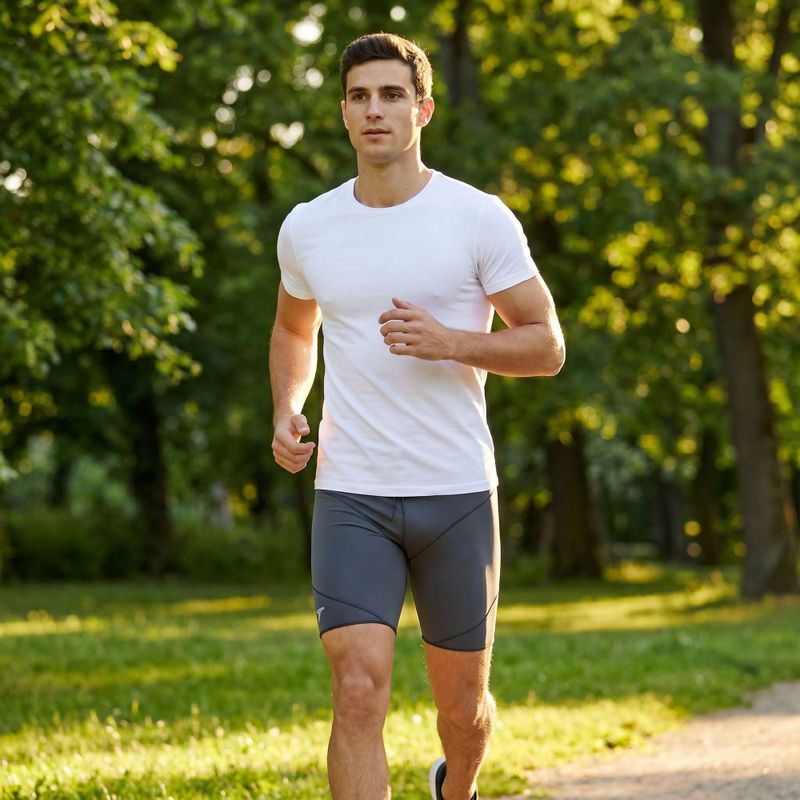 Pánske bežecké šortky Joma R-Trail Nature Short Tights sivá 103163 9