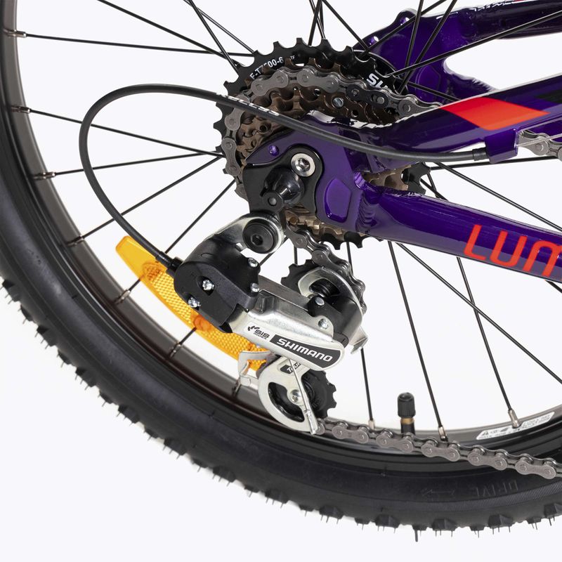 Detský bicykel Kellys Lumi 3 2" fialový 7239 11