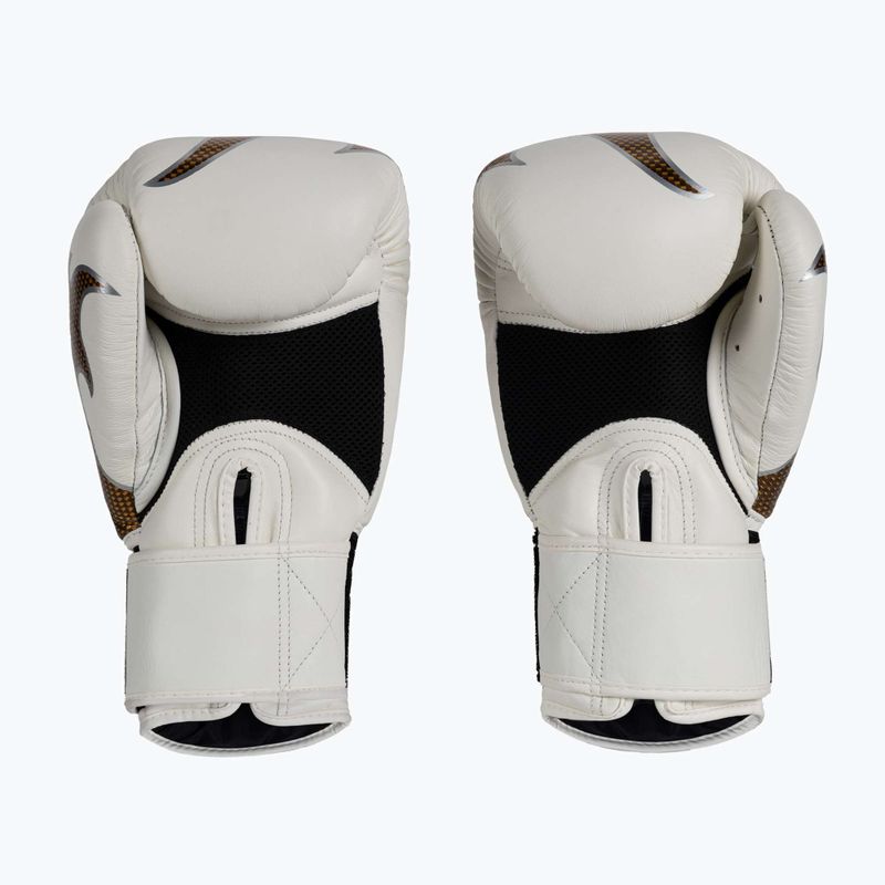 Top King Muay Thai Empower biele boxerské rukavice TKBGEM-01A-WH 3