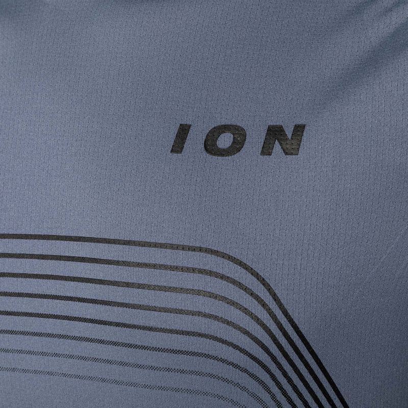 Pánsky cyklistický dres ION Traze Ls modrý 47222-5065 3