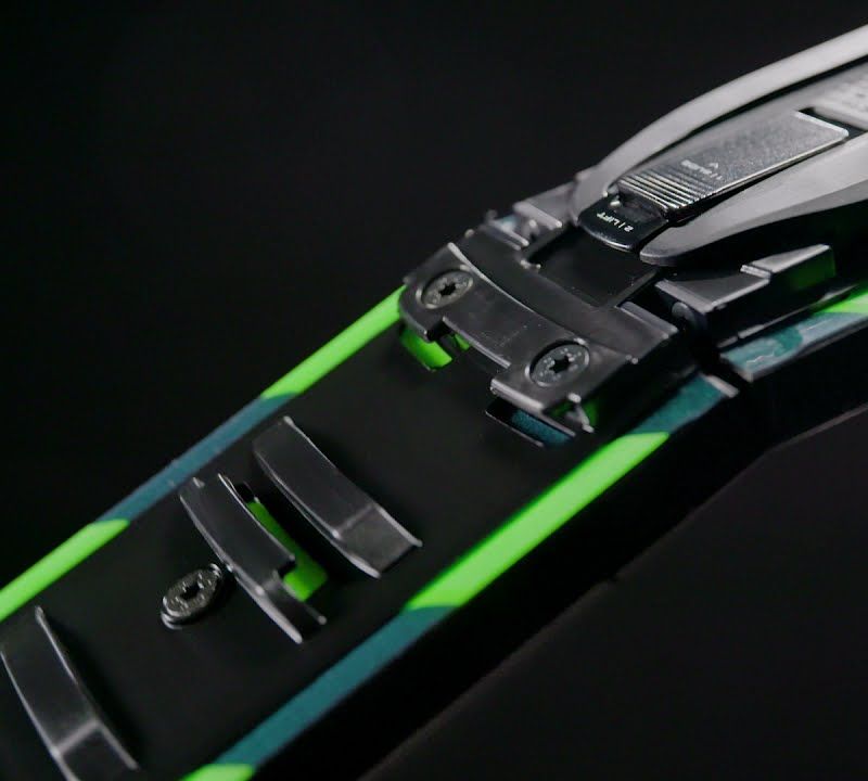 Pánske skladacie zjazdové lyže Elan VOYAGER BLACK + EMX 12 black AARHLK20 15