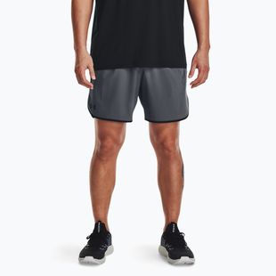 Under Armour Hiit Woven šedé pánske tréningové šortky 1377027