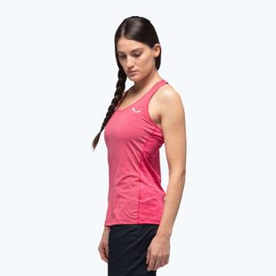 Salewa dámske trekové tričko Agner Hybrid Dry Tank pink 00-0000027705