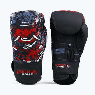 Boxerské rukavice Ground Game "Samurai" čierne 21BOXGLOSAM10