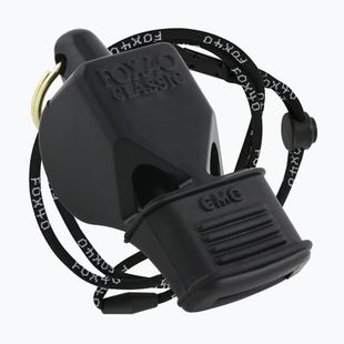 Píšťalka so šnúrkou Fox 4 Classic CMG Safety čierna 963
