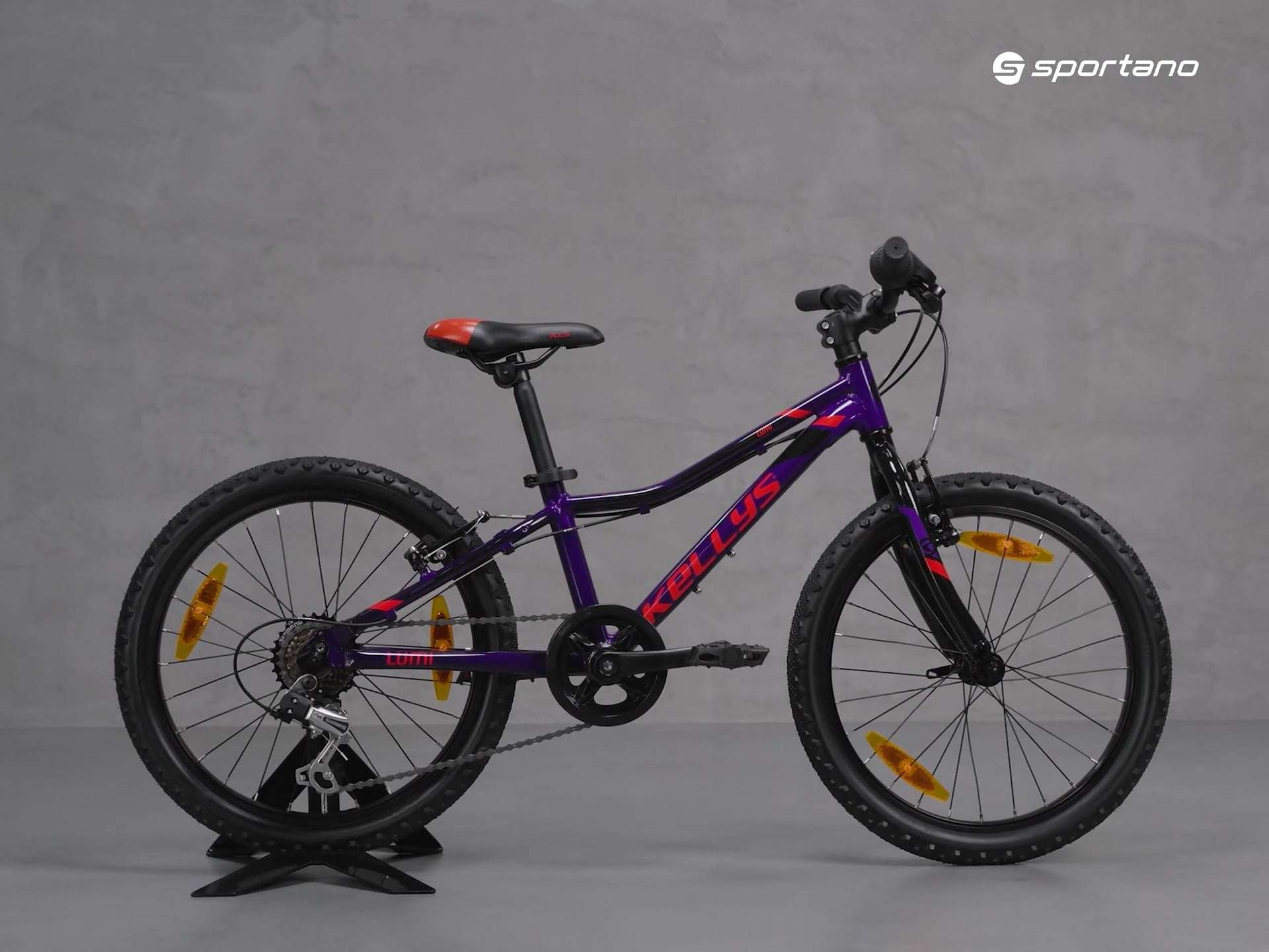 Detský bicykel Kellys Lumi 3 2" fialový 7239