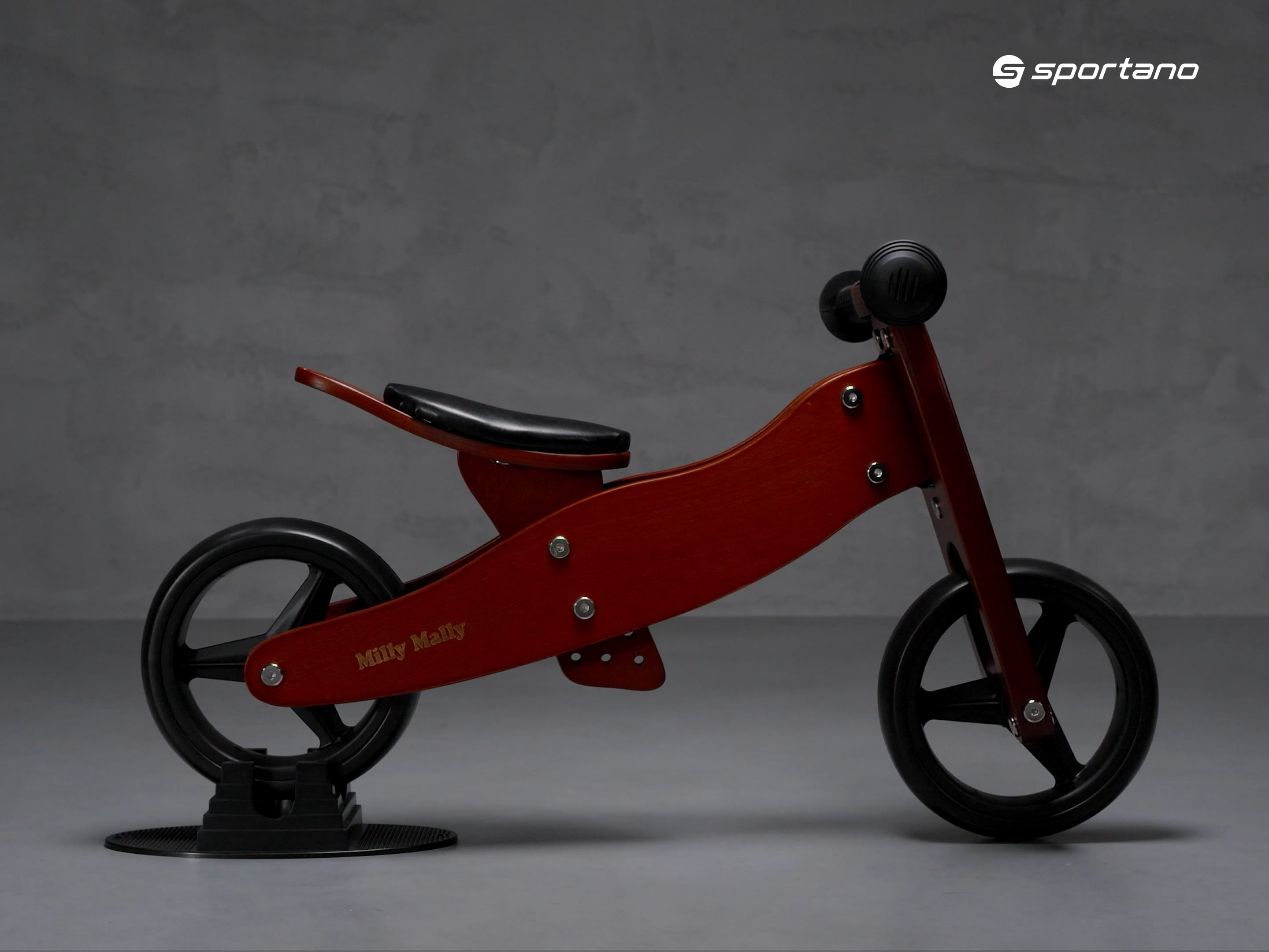 Milly Mally Jake cross-country bicykel hnedý 2739