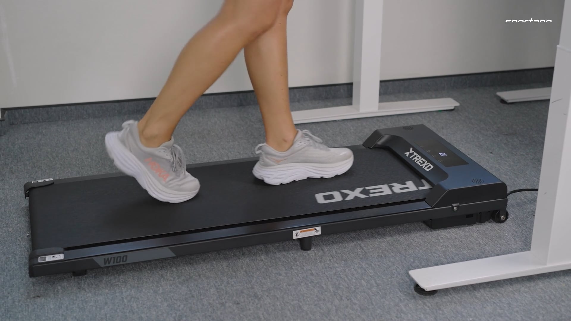 XTREXO Walking Pad W100 elektrický bežecký pás čierny